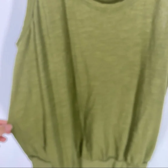 Intimately Free People Green Tank Bodysuit XS - Picture 3 of 5